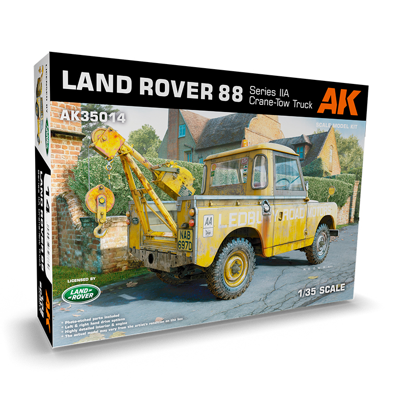 Land Rover 88 Series IIA Crane-Tow Truck 1/35