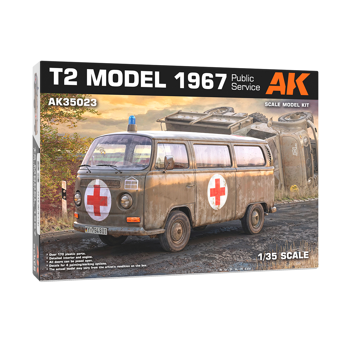 T2 Model 1967 Public Service 1/35