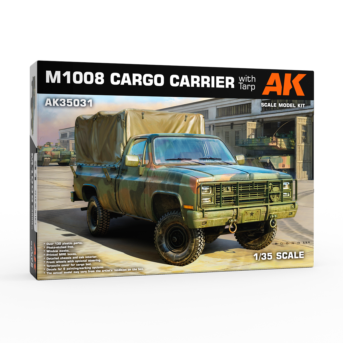 M1008 Troop Carrier with Tarp 1/35