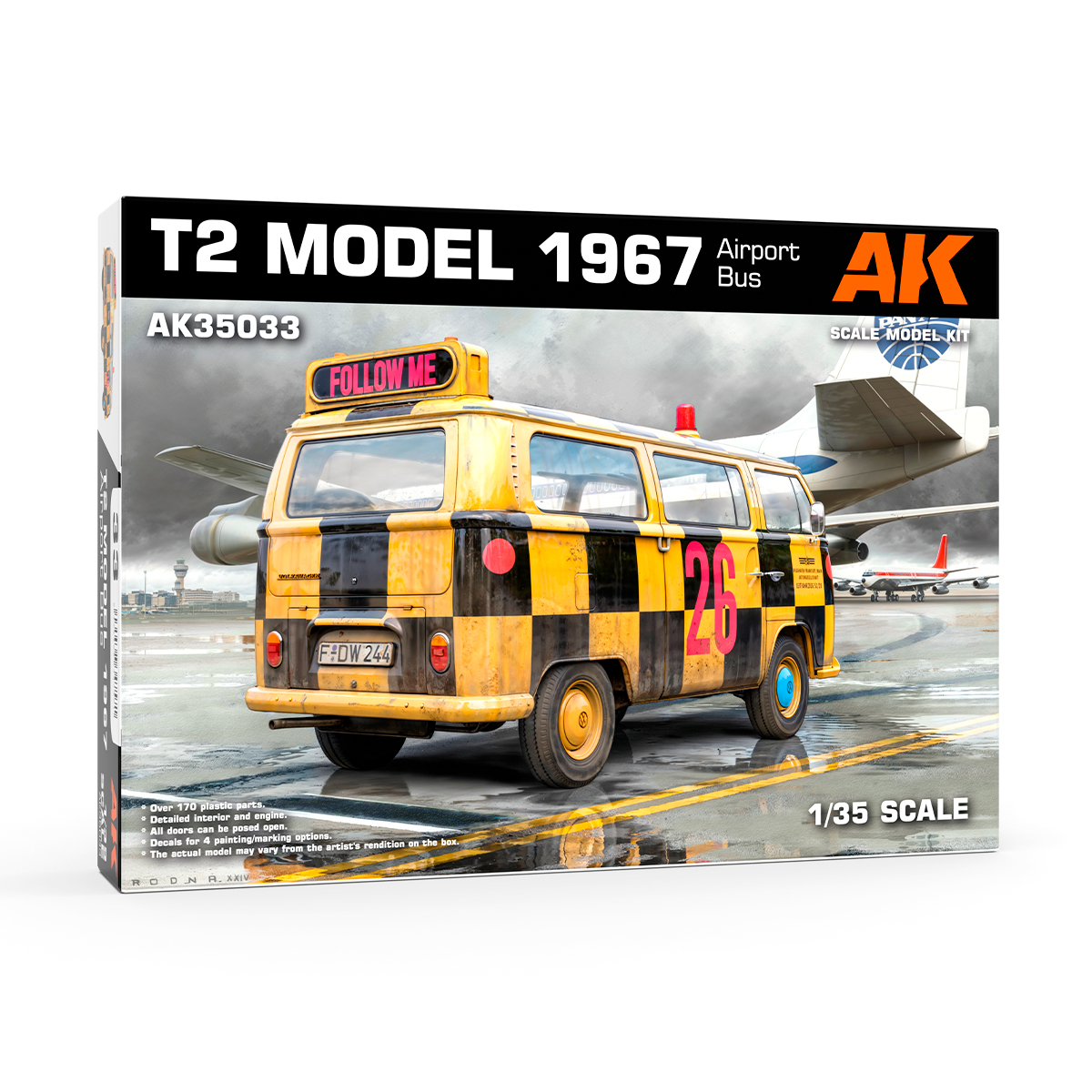 T2 Model 1967 Airport Bus 1/35