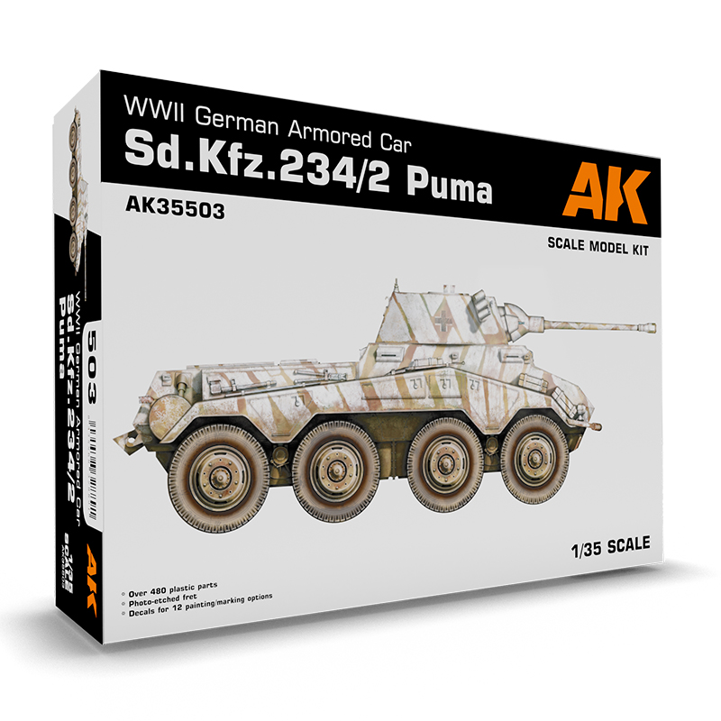 SD.KFZ.234/2 Puma 1/35