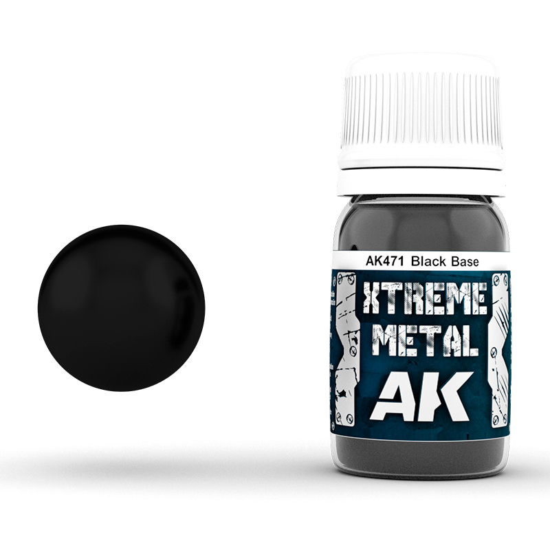Xtreme Metal Base Negra 30ml