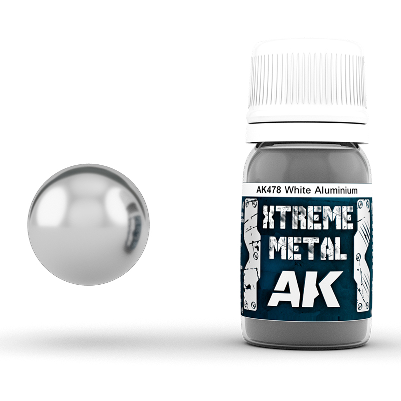 Xtreme Metal Aluminio Blanco 30ml