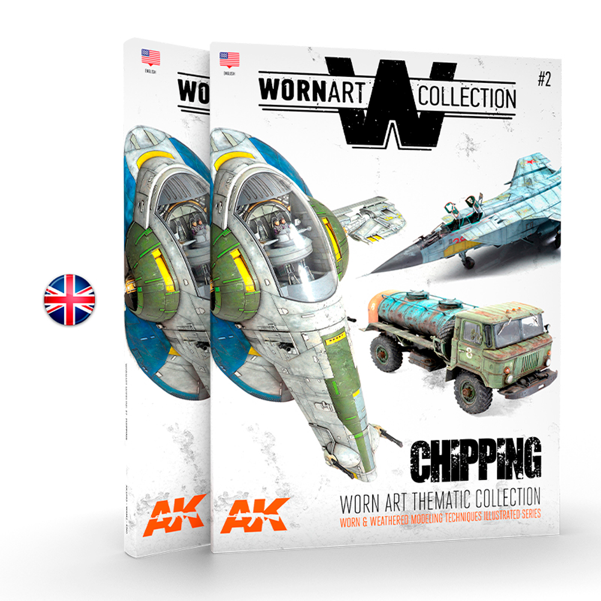 Worn Art Collection 02 – Chipping (Desconchado)