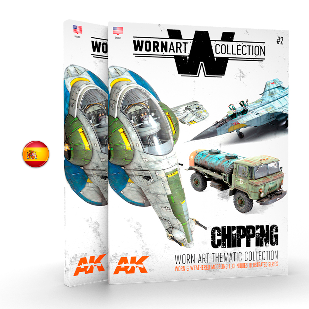 Worn Art Collection 02 – Chipping (Desconchado)