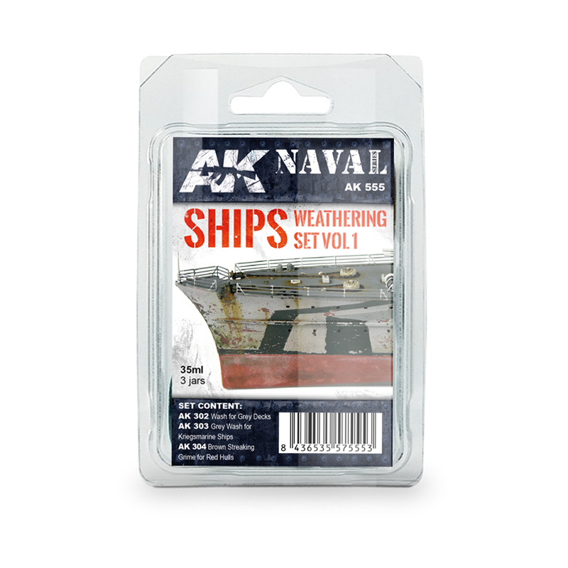 Set de Weathering Barcos Vol.1