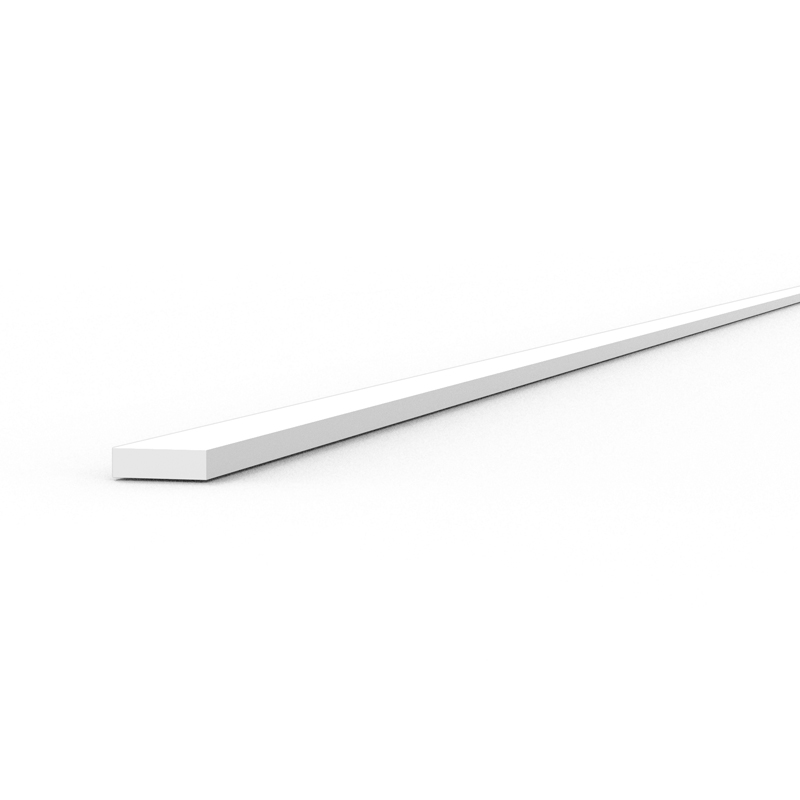 Tiras 0.30 X 1.00 X 350mm – Tira de Estireno – (10 Unidades)