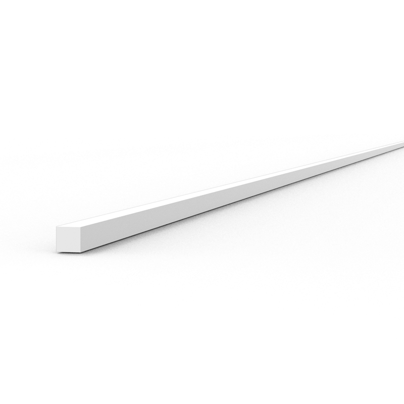 Tiras 0.50 X 0.50 X 350mm – Tira de Estireno – (10 Unidades)
