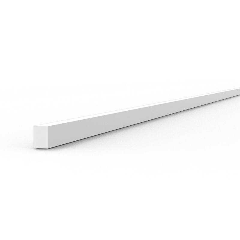 Tiras 0.75 X 0.50 X 350mm – Tira de Estireno – (10 Unidades)