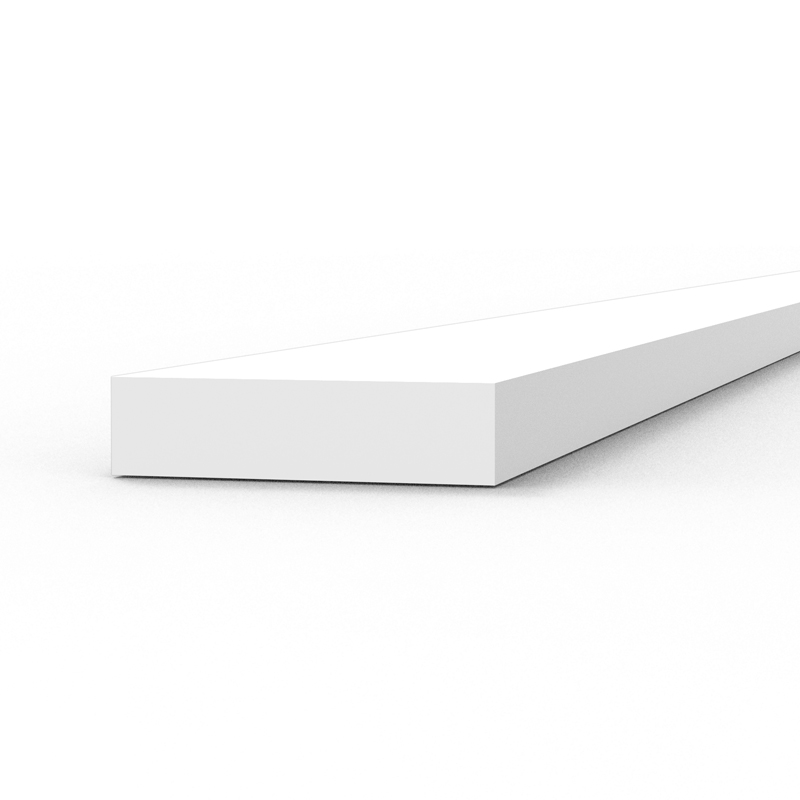 Tiras 1.00 X 4.00 X 350mm – Tira de Estireno – (10 Unidades)