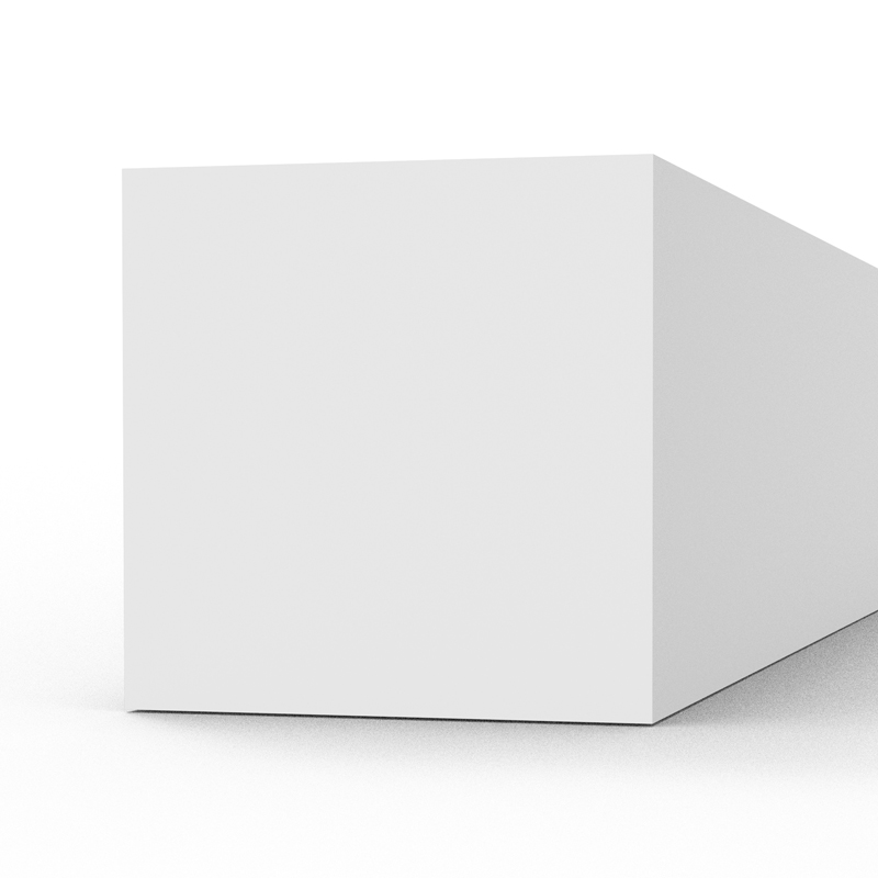 Tiras 5.00 X 5.00 X 350mm – Tira de Estireno – (4 Unidades)