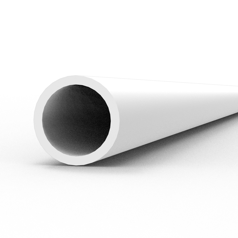 Tubo Hueco 3.00 Diámetro X 350mm – Tubo Hueco de Estireno – (5 Unidades)
