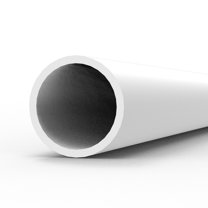 Tubo Hueco 4.00 Diámetro X 350mm – Tubo Hueco de Estireno – (4 Unidades)