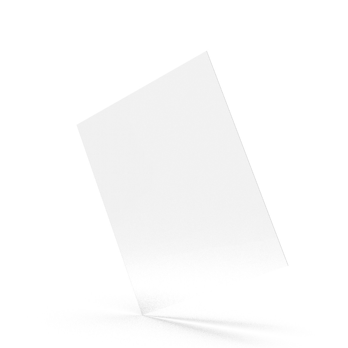 Cristal Orgánico Transparente / Lámina Acrílica – 0,50 mm // 0.020″ Espesor- 245 X 195mm // 9.64 X 7.68″