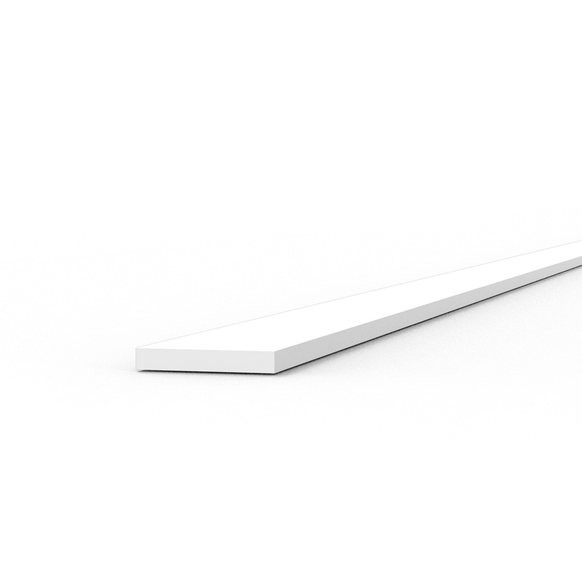 Tiras 0,25 × 2,00 × 350 mm – Tira de Abs – 10 Unidades por Bolsa