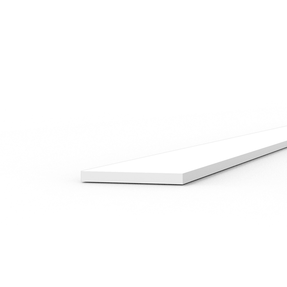 Tiras 0,25 × 3,00 × 350 mm – Tira de Abs – 10 Unidades por Bolsa