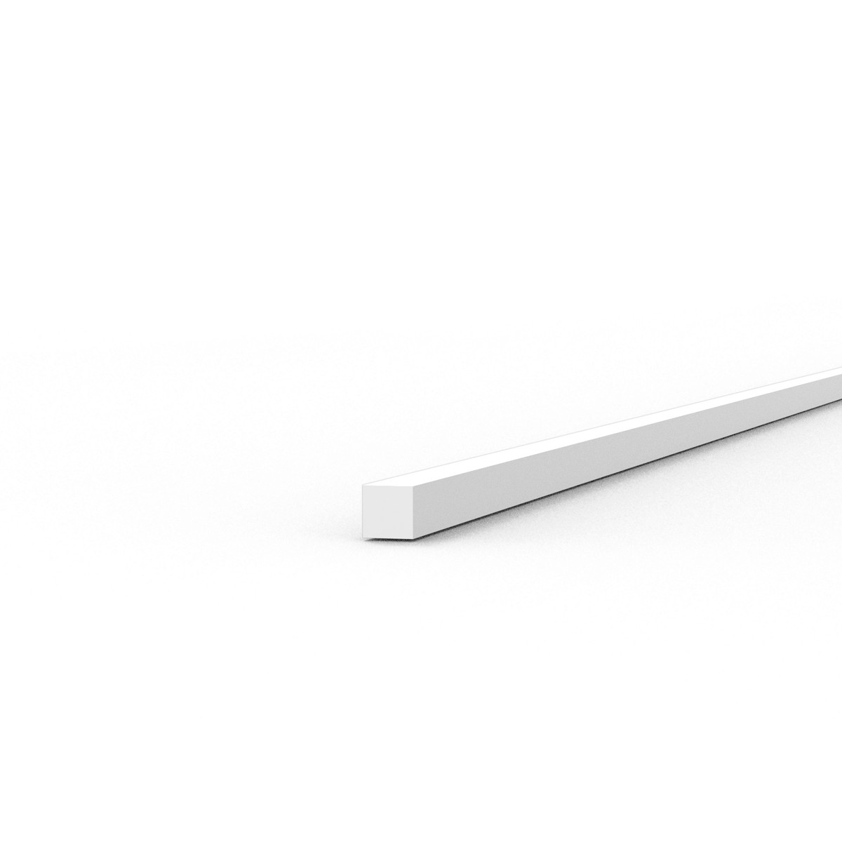 Tiras 0,50 × 0,50 × 350 mm – Tira de Abs – 10 Unidades por Bolsa