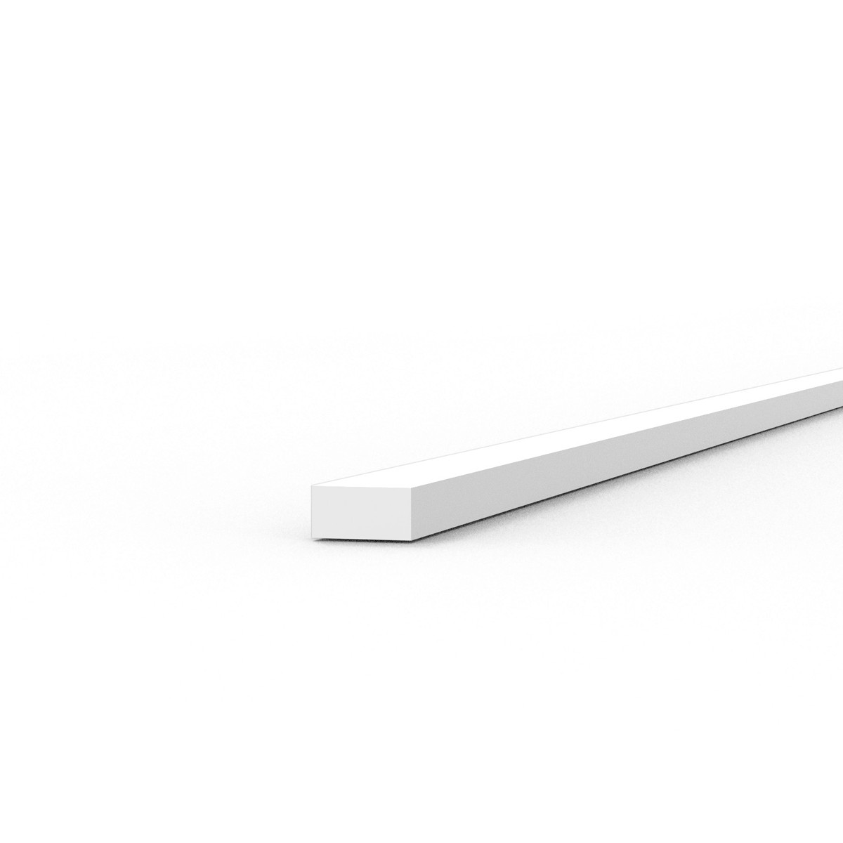 Tiras 0,50 × 1,00 × 350 mm – Tira de Abs – 10 Unidades por Bolsa