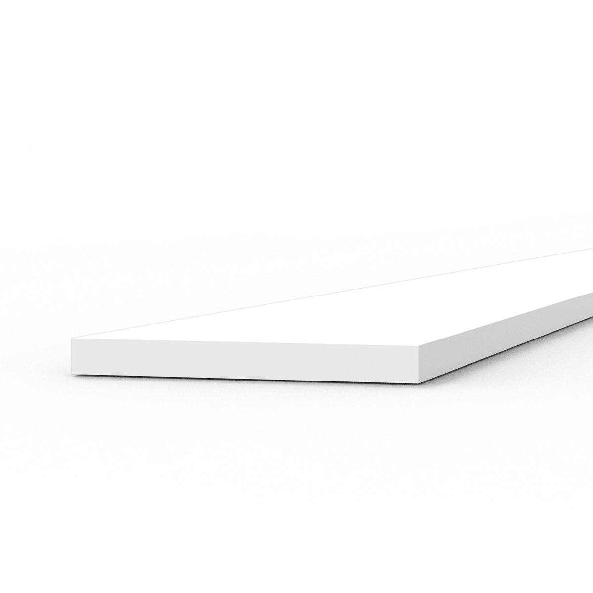 Tiras 0,50 × 5,00 × 350 mm – Tira de Abs – 10 Unidades por Bolsa