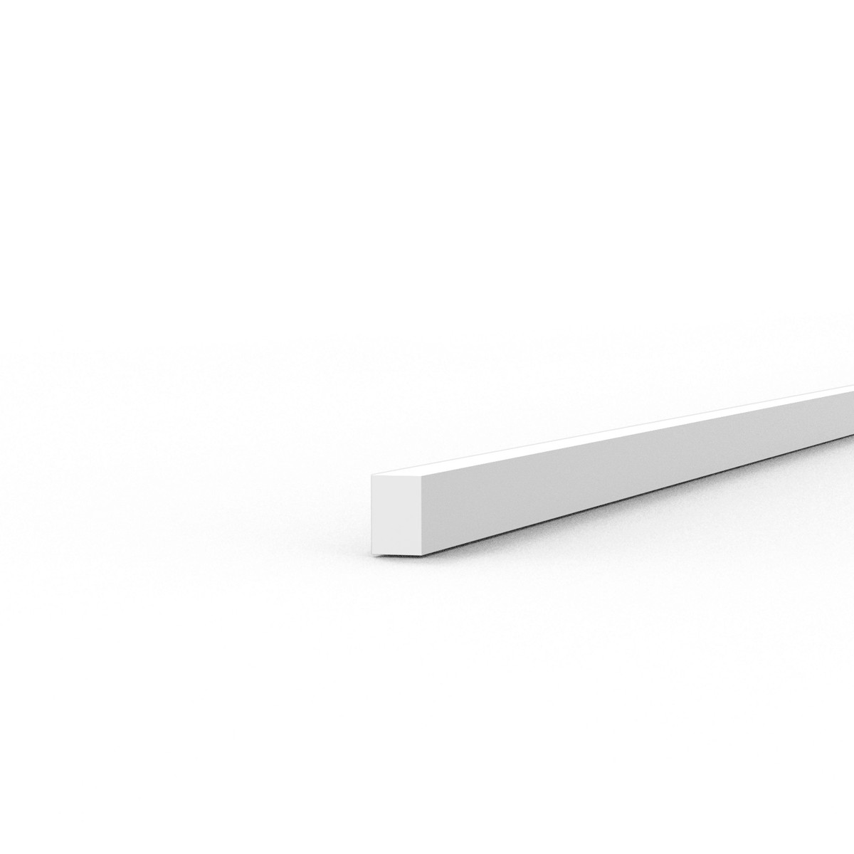 Tiras 0,75 × 0,50 × 350 mm – Tira de Abs – 10 Unidades por Bolsa