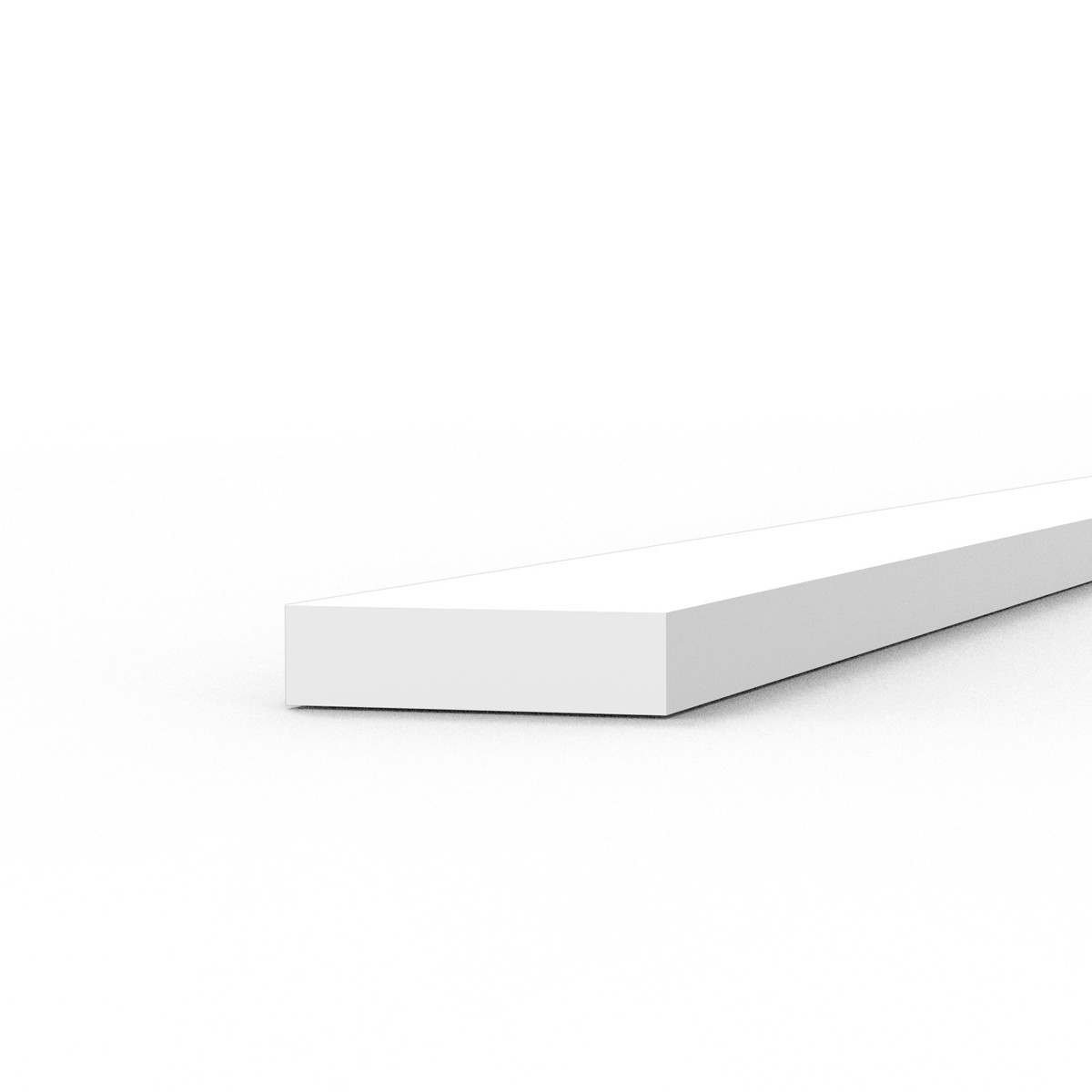 Tiras 0,75 × 3,00 × 350 mm – Tira de Abs – 10 Unidades por Bolsa