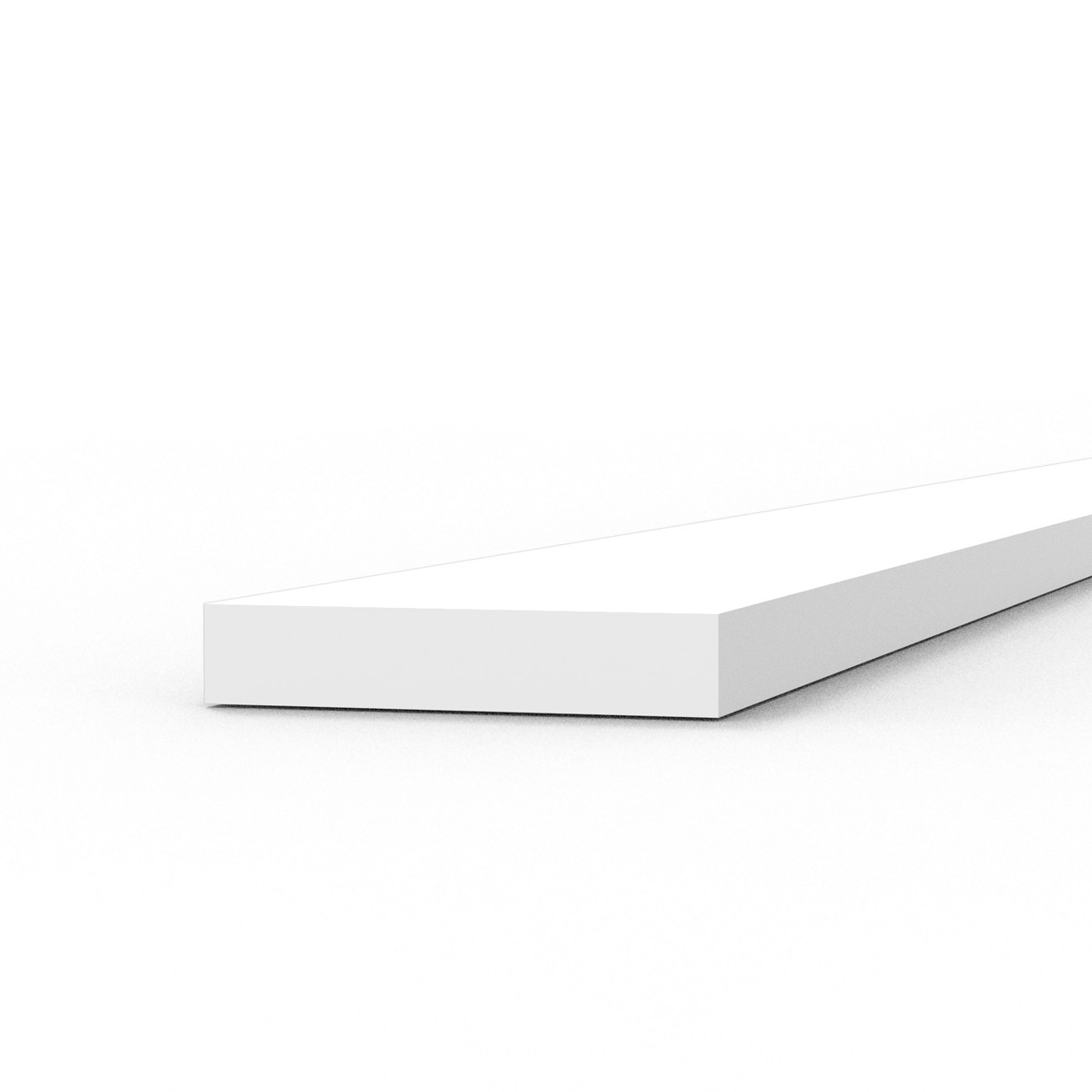 Tiras 0,75 × 4,00 × 350 mm – Tira de Abs – 10 Unidades por Bolsa