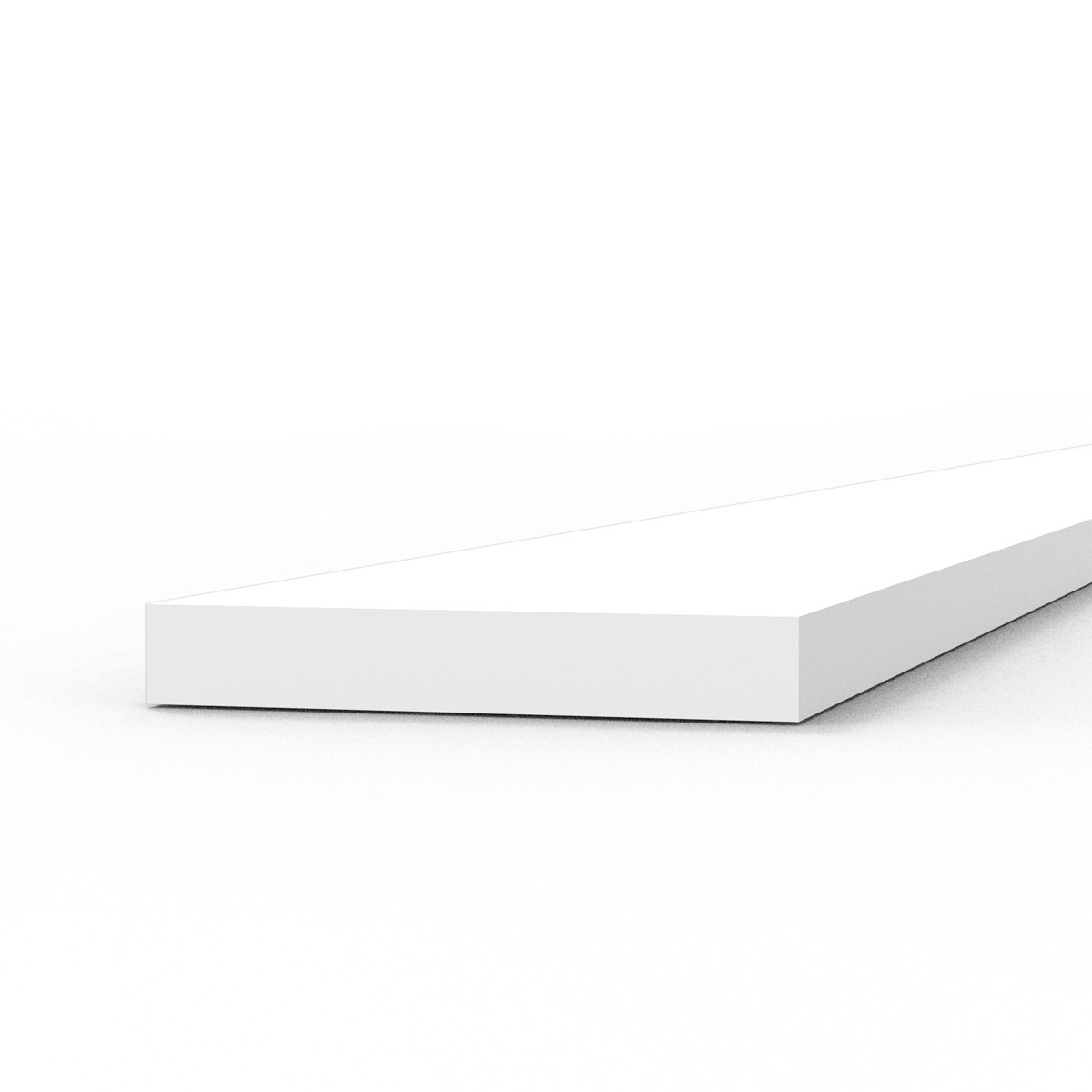 Tiras 0,75 × 5,00 × 350 mm – Tira de Abs – 10 Unidades por Bolsa