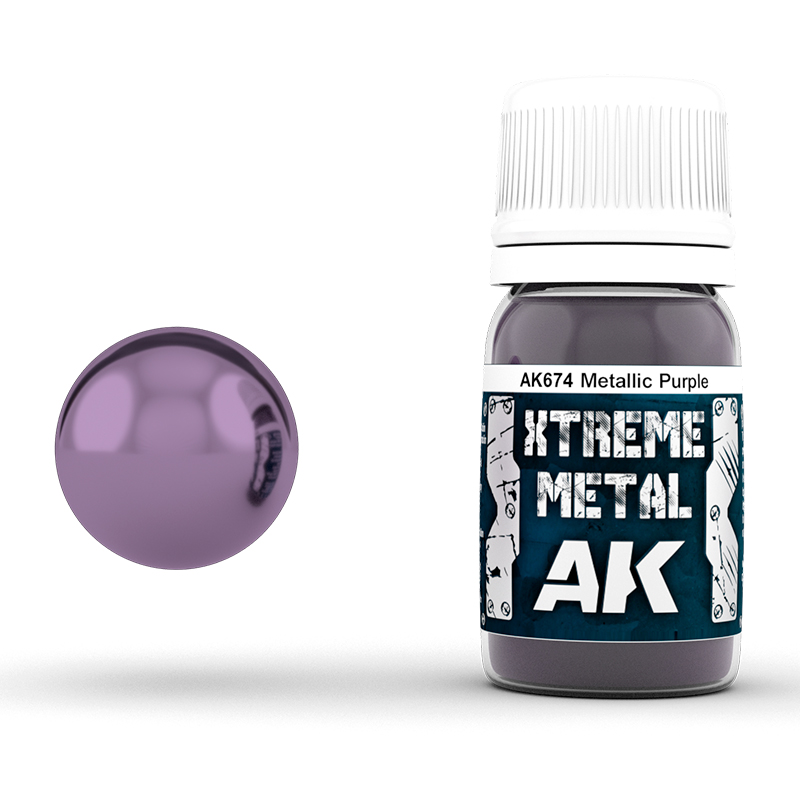 Xtreme Metal Morado Metálico 30ml