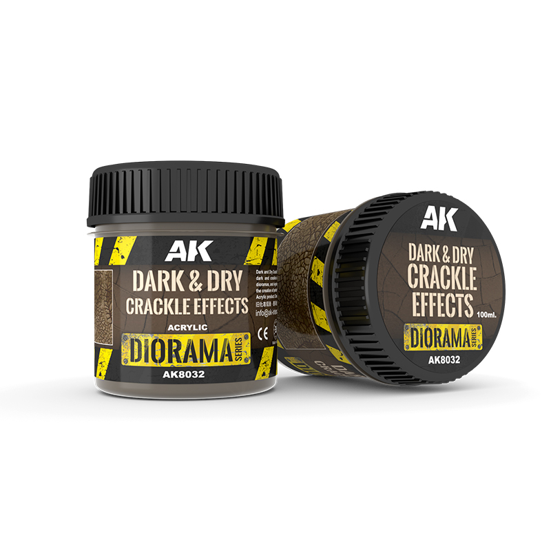 Efecto Craquelado Oscuro y Seco 100ml