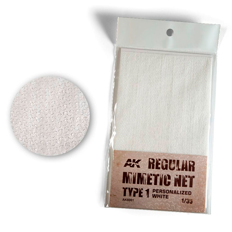 Red de Camuflaje Personalizada Blanca Tipo 1