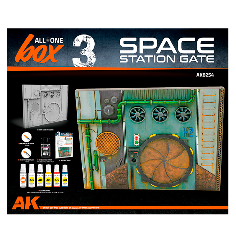 Set Todo en Uno – Caja 3 – Puerta Estación Espacial – 3GEN Pintura Acrilica