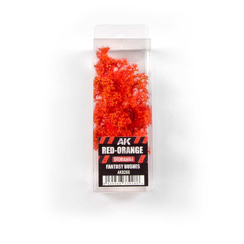 Arbustos Fantasía Rojo-Naranja