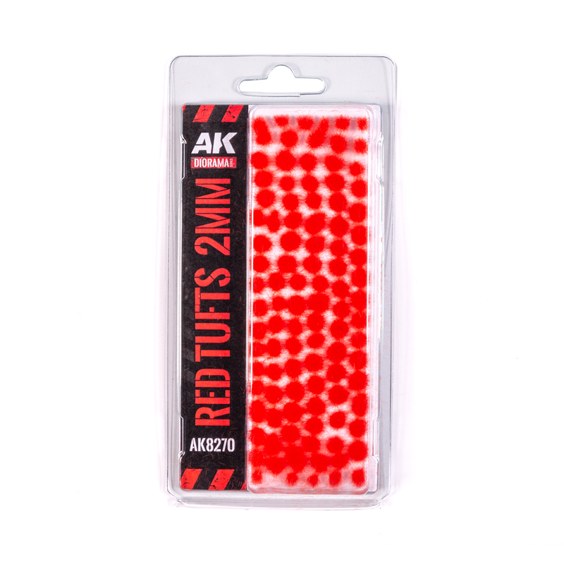 Matojo / Maleza / Matas Fantasía Rojos 2mm
