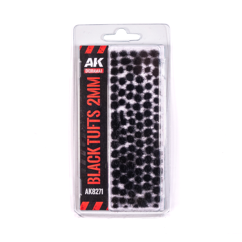 Matojo / Maleza / Matas Fantasía Negros 2mm