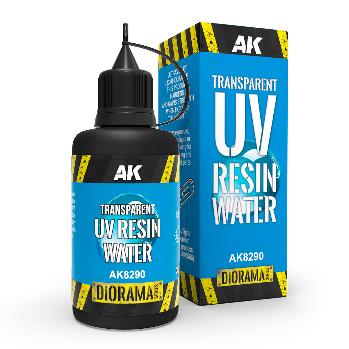 Agua Resina Uv Transparente