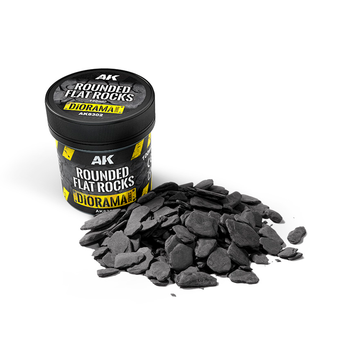 Rocas Planas Redondeadas