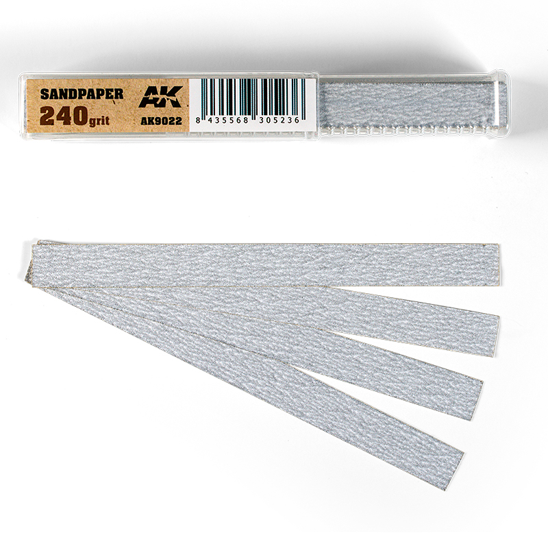 Papel de Lija Grano 240 (Seco)