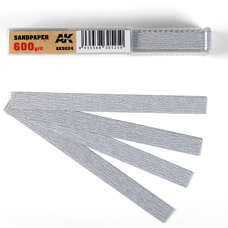Papel de Lija Grano 600 (Seco)