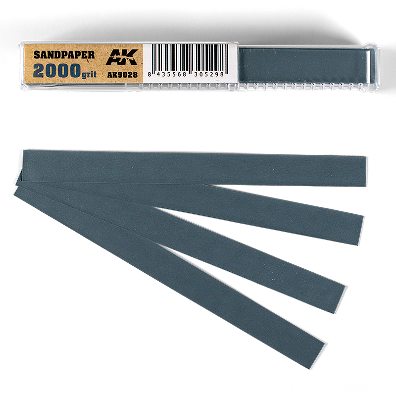Papel de Lija Grano 2000 (Húmedo)