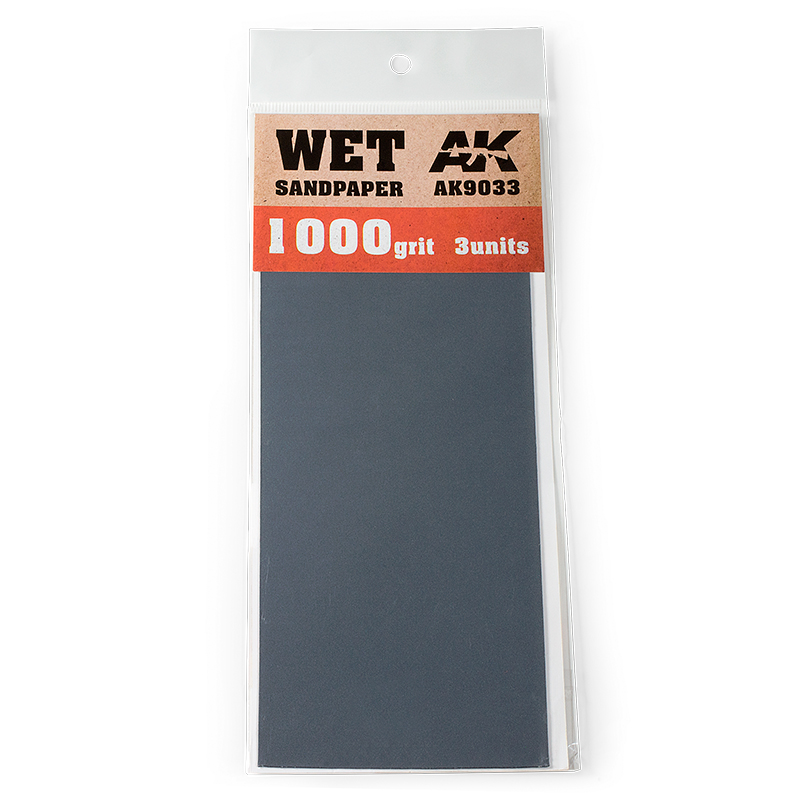 Papel de Lija al Agua 1000