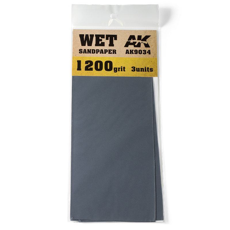 Papel de Lija al Agua 1200