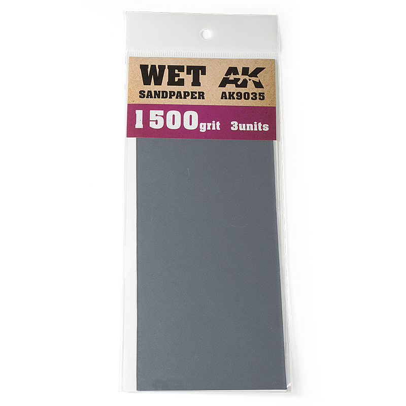 Papel de Lija al Agua 1500