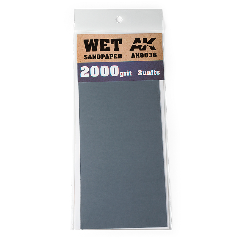 Papel de Lija al Agua 2000