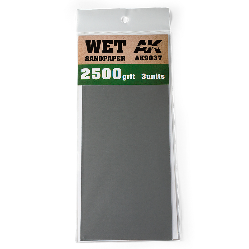 Papel de Lija al Agua 2500