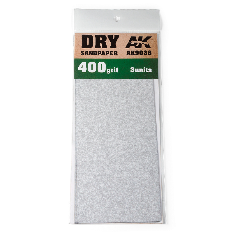 Papel de Lija Seco 400
