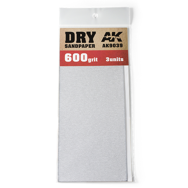 Papel de Lija Seco 600