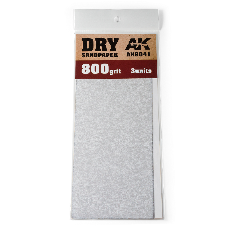 Papel de Lija Seco 800