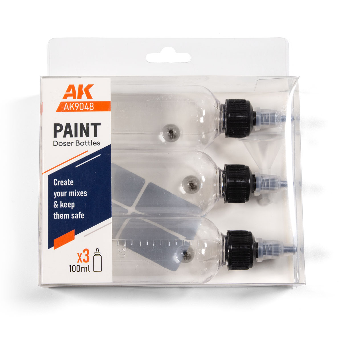 Botellas con Dosificador de Pintura 100ml