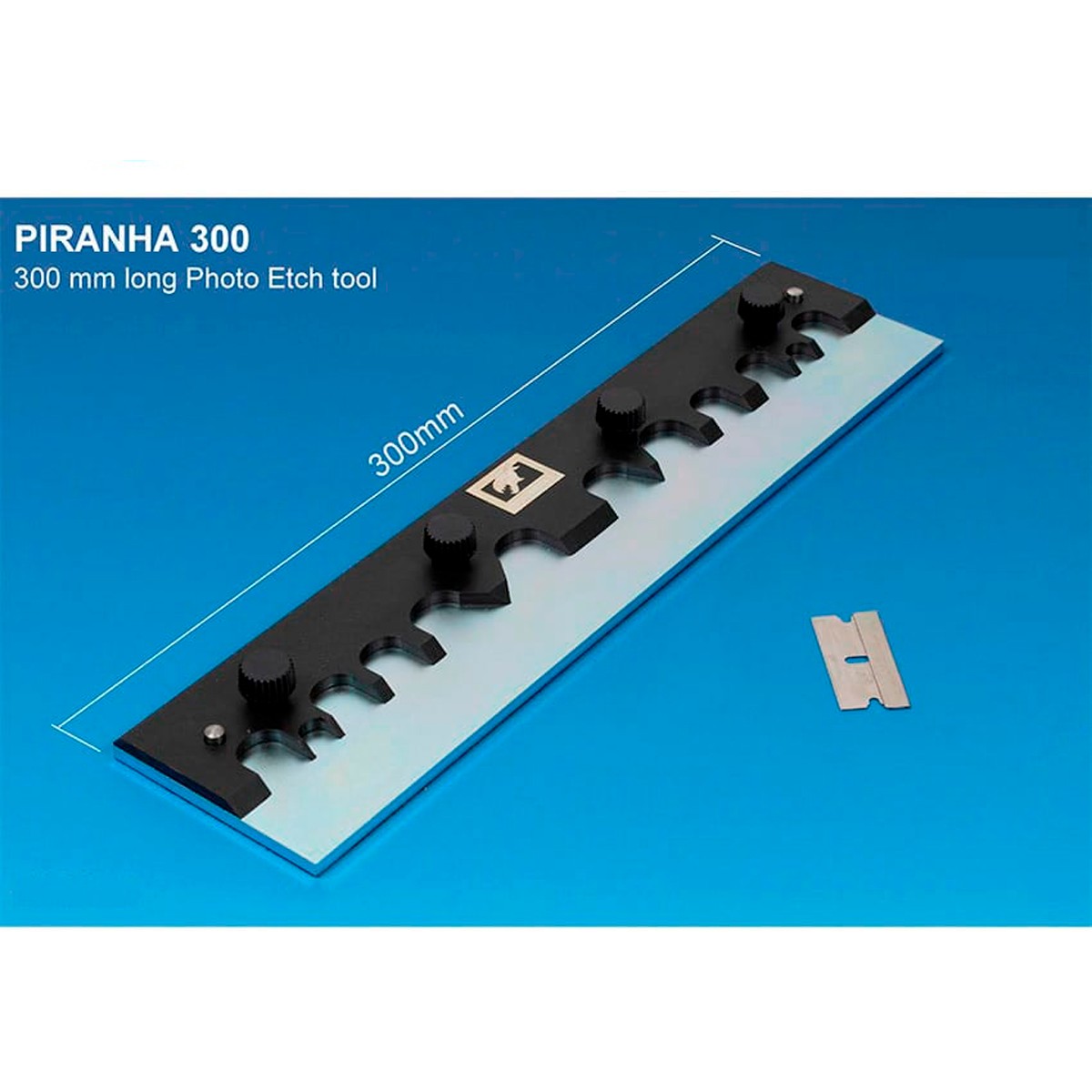 Herramienta para Doblar Fotograbado 300mm Piranha