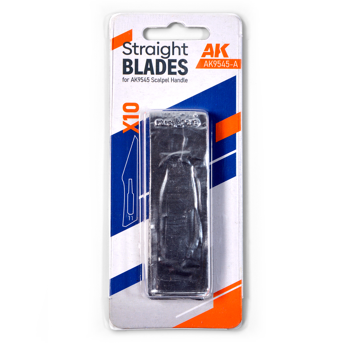 Cuchillas Rectas para AK9545 (10 Unidades)
